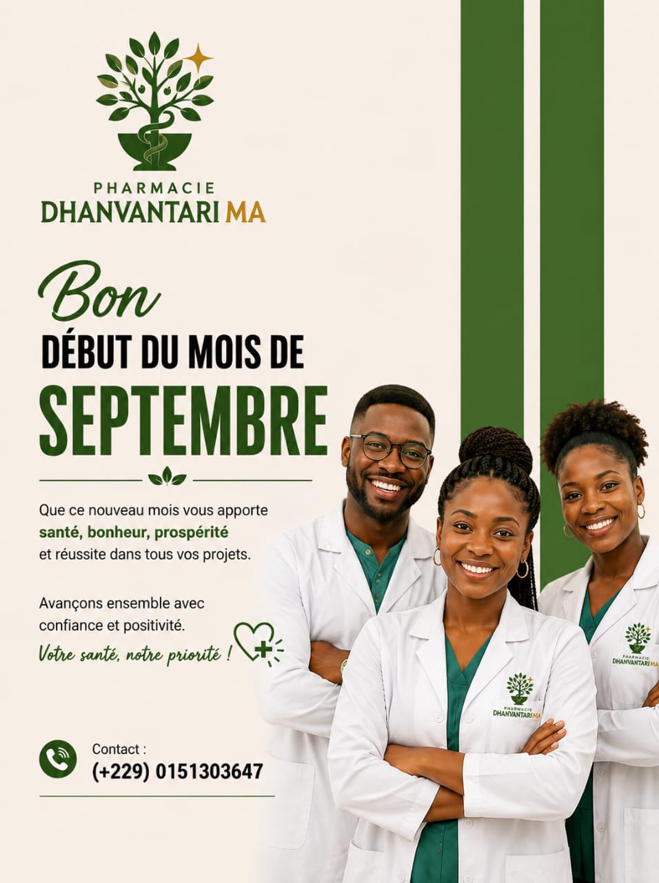 Bienvenue au mois de septembre - Pharmacie Dhanvantari-Ma
