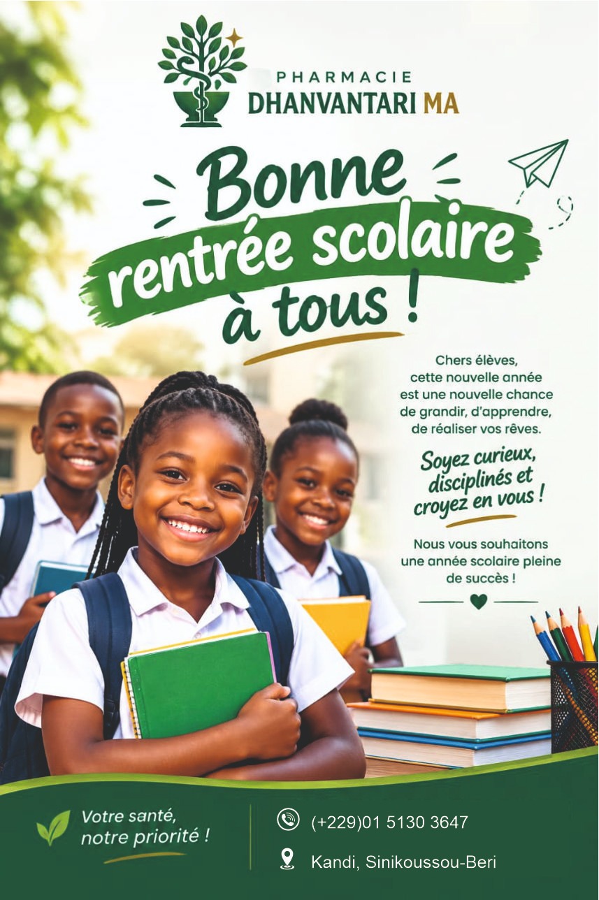 Bonne rentrée scolaire - Pharmacie Dhanvantari-Ma